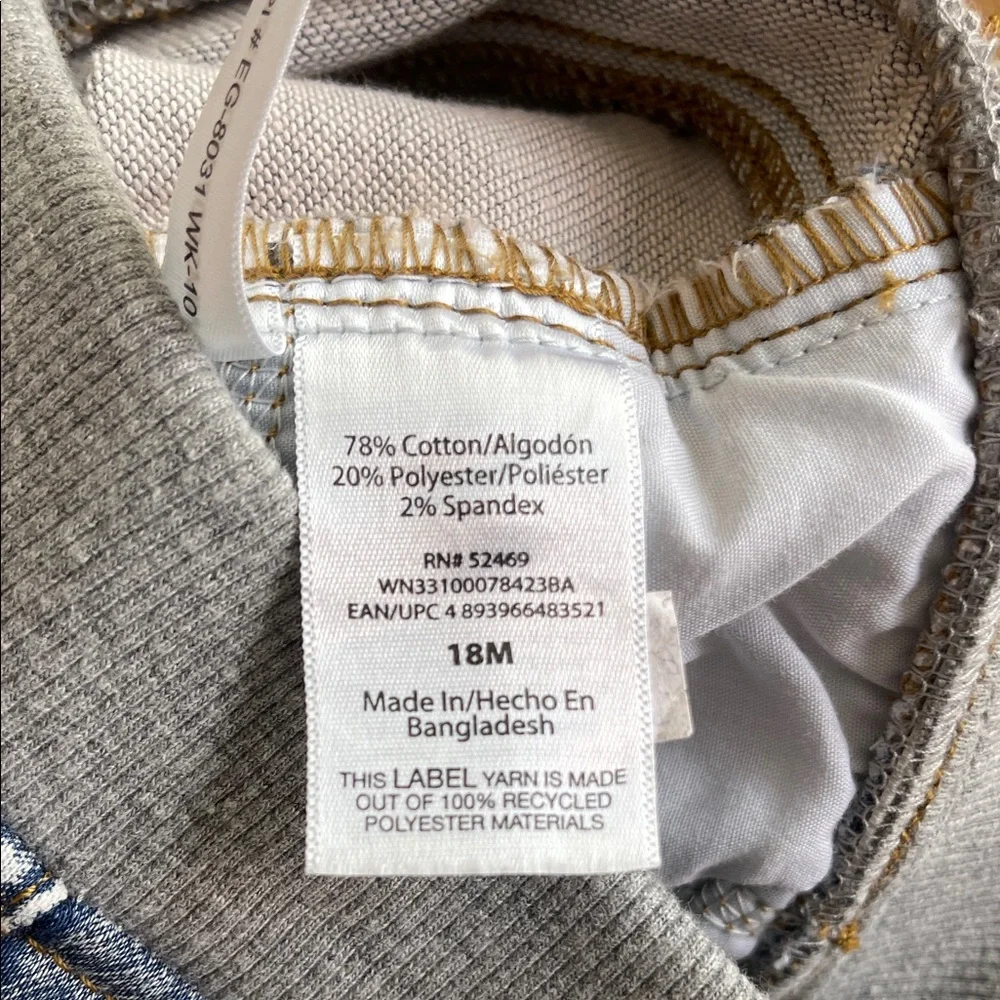Old Navy & Wonder Nation Baby Jeans Bundle Black Blue Skinny 18-24M